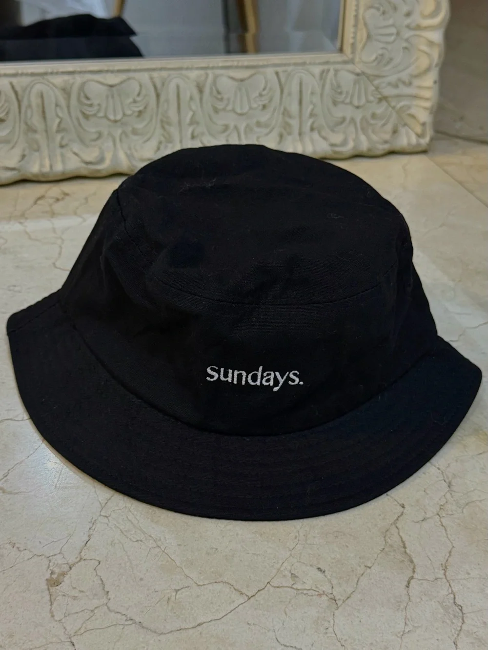 sundays Black Bucket Hat